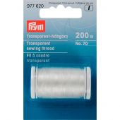 Fil à coudre - Prym - Fil transparent clair n°70 - 200 m