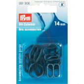 Accessoire lingerie - Prym - Accessoires soutien-gorge - 14 mm noir