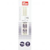 Aiguilles double pointes - Prym - Lot de 5 aiguilles Ergononomics - 15 cm