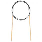 Aiguilles circulaires à tricoter - Prym - Aiguilles à tricoter circulaires Bambou - 80 cm