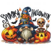 Fiche Point de Croix - Les petites croix de Lucie - Spooky Halloween