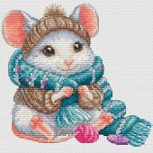 Fiche Point de Croix - Les petites croix de Lucie - Pendant l'hiver