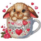 Fiche Point de Croix - Les petites croix de Lucie - Happy Valentine’s Day