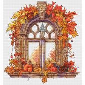 Fiche Point de Croix - Les petites croix de Lucie - Fenêtre d’automne