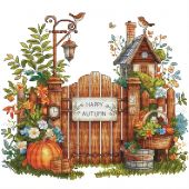 Fiche Point de Croix - Les petites croix de Lucie - Bonheur d'automne