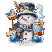 Fiche Point de Croix - Les petites croix de Lucie - Christmas cheer