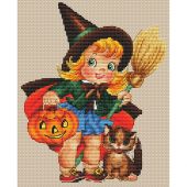 Fiche Point de Croix - Les petites croix de Lucie - En route pour Halloween