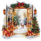 Fiche Point de Croix - Les petites croix de Lucie - Fenêtre de Noêl 2025