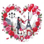 Fiche Point de Croix - Les petites croix de Lucie - L'amour à Paris