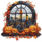 Fiche Point de Croix - Les petites croix de Lucie - Halloween dans la ville 