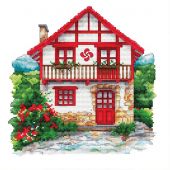 Fiche Point de Croix - Les petites croix de Lucie - Maison basque