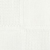  LMC - Toile aïda 5,5 nappes carreaux blanche en coupon ou au mètre
