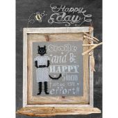 Fiche Point de Croix - Isabelle Haccourt Vautier - Be happy !