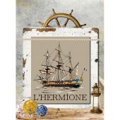 Fiche Point de Croix - Isabelle Haccourt Vautier - L'Hermione