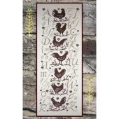 Diagramme + Toile - Isabelle Haccourt Vautier - ABC du poulailler