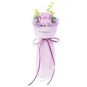 Puzzle 3D PVC - ROKR - Rose pourpre