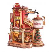 Puzzle 3D Mécanique Bois - ROKR - L'atelier magique de cadeaux