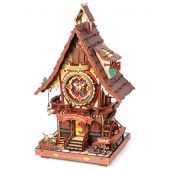 Puzzle 3D Mécanique Bois - ROKR - Horloge à Coucou