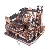 Puzzle 3D Mécanique Bois - ROKR - Circuit à billes - Marble Spacesport