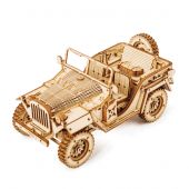 Puzzle 3D Bois - ROKR - Jeep de l'armée