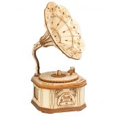 Puzzle 3D Bois - ROKR - Gramophone