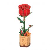 Puzzle 3D Bois - ROWOOD - Rose rouge