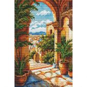 Kit broderie point de croix - RTO - Soleil du Sud