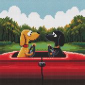 Kit broderie point de croix - RTO - Un lien incassable