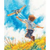 Kit broderie point de croix - RTO - Au-delà du ciel