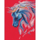 Kit broderie point de croix - RTO - Beauté et liberté