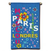 Kit de bannière à broder - SEG de Paris - Bienvenue