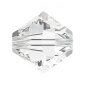 Perles et sequins - Rowan - Paquet de 100 perles Swarovski 4 mm - Classic Crystal
