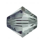 Perles et sequins - Rowan - Paquet de 50 perles Swarovski 6 mm - Black Diamond