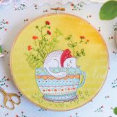 Kit de broderie sur tambour - Tamar Nahir Yanai - Doux rêves