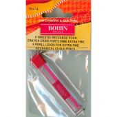 Crayon de marquage - Bohin - Mines rechange roses