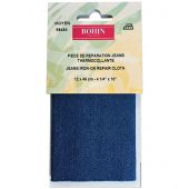 Renforts Thermocollants - Bohin - Pièce de réparation thermocollante jeans bleu clair