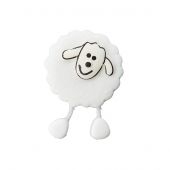 Boutons à queue - Union Knopf by Prym - Lot de 2 boutons - 18 mm blanc mouton
