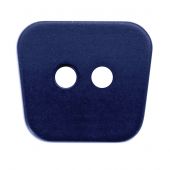Boutons 2 trous - Union Knopf by Prym - Lot de 2 boutons polyester - 20 mm bleu marine