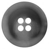Boutons 4 trous - Union Knopf by Prym - Lot de 3 boutons polyester - 18 mm gris moyen