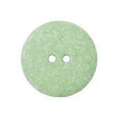 Boutons 2 trous - Union Knopf by Prym - Lot de 3 boutons coton recyclé - 18 mm vert clair