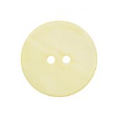 Boutons 2 trous - Union Knopf by Prym - Lot de 3 boutons en nacre - 15 mm jaune