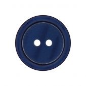 Boutons 2 trous - Union Knopf by Prym - Lot de 4 boutons polyester - 15 mm bleu marine