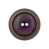 Boutons 2 trous - Union Knopf by Prym - Lot de 3 boutons polyester - 18 mm violet