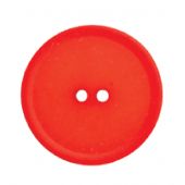 Boutons 2 trous - Union Knopf by Prym - Lot de 3 boutons polyester - 18 mm rouge