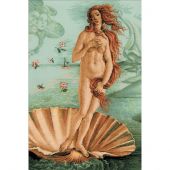 Kit point de croix - Riolis - La naissance de Vénus d'après Botticelli