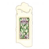 Kit de marque-pages à broder - Riolis - Floraison d'iris
