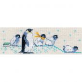 Kit point de croix - Riolis - Pingouins