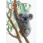 Kit broderie point de croix - Riolis - Koala mignon