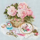 Kit broderie point de croix - Riolis - Atelier broderie