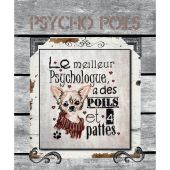 Fiche Point de Croix - Isabelle Haccourt Vautier - Psycho Poils